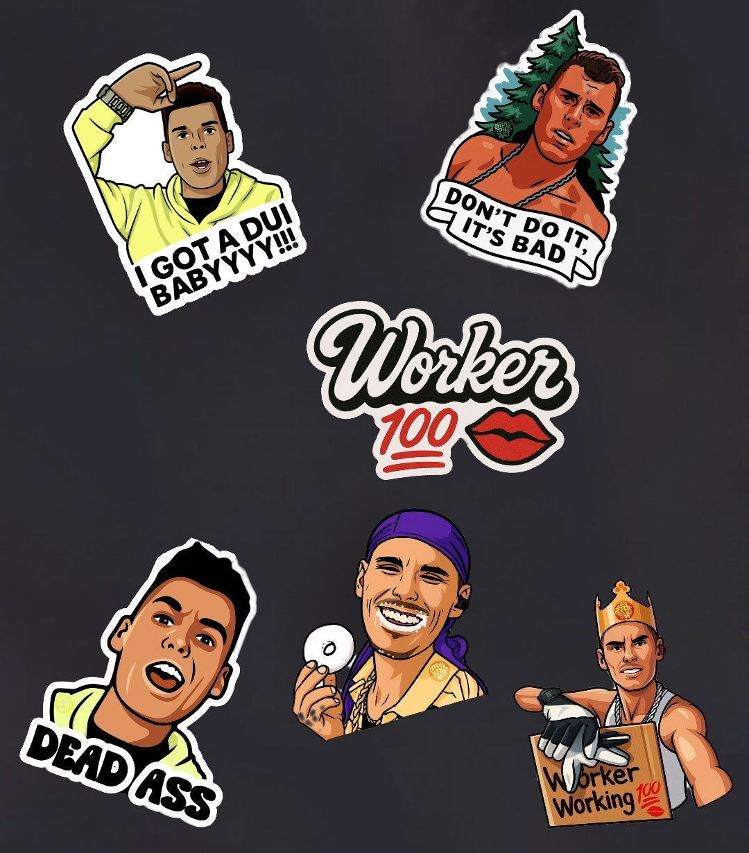 The Ladies Man Workers Bundle - Set of 6
