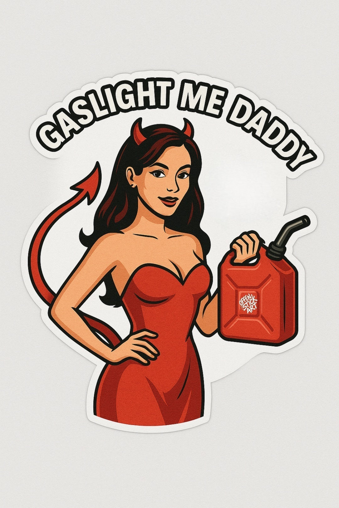Gaslight Me Daddy - Vinyl Sticker