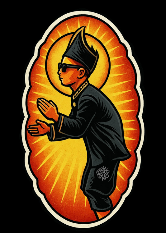 Aura Farm Prayer - Vinyl Sticker