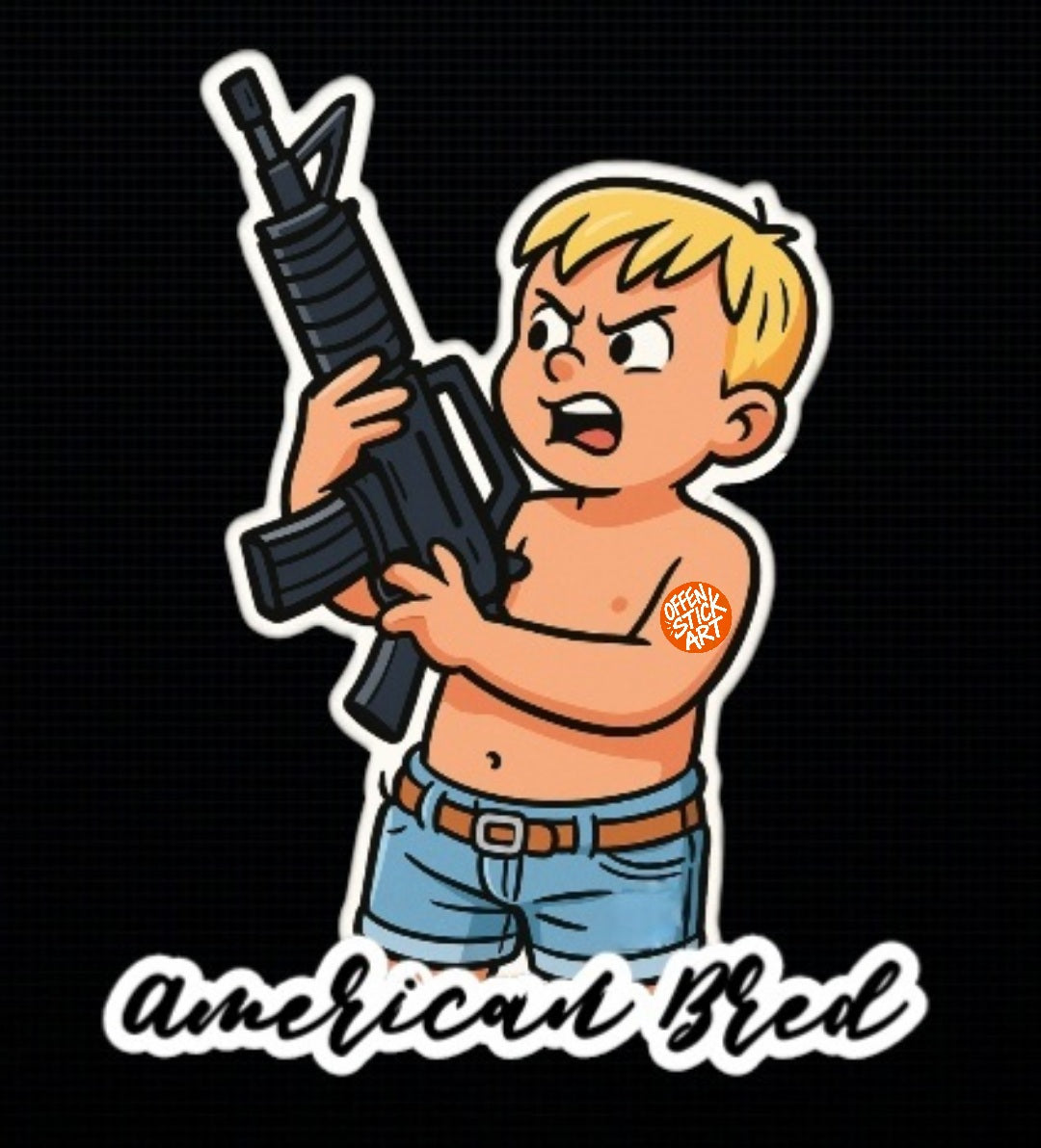 American Bred - Vinyl Sticker